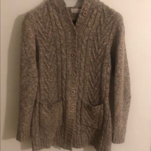 Women's knit sweater cardigan by Max Mara.